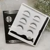 3 Pairs Magnetic Eyelash Set Self-Adhesive Eyeliner Tweezers Clips