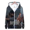 Men's Hoodies & Sweatshirts Hoodie Days Gone Game Zipper Men's 3D Print Fashion Sweatshirt Long Sleeve Coat Plus Size Hooded Sweatshirts