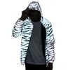 Męskie kurtki mężczyźni z kapturem fluorescencyjny wiatraka męska ubranie 2022 Casual odblaskowy płaszcz hip -hopowy streeetwear