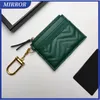 -Mirror Hot Style Universal Clutch Bags Business Quilted V Pickup Ladies Men's Coin Purse Kreditkort Väska med krok Buckle Solid Color ID -lagring