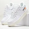 New WHITE x 1 Low Forces MCA University Blue 2019 Mens Running Shoes fashion Designers Sneakers air one des chaussures off shoes US 36-45