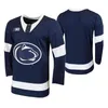 Penn State Nittany Lions College Hockey Jerseys Men's Kevin Wall Jersey Evan Bell Denis Smirnov Sam Sternschein Pilewicz Custom Stitched