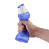 17oz extérieur sport bouteille d'eau alimentaire de qualité silicone tasse de voyage en silicone transportable kettle boucles pliables bouteilles de cadeau personnalisé