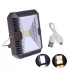 Tragbare Laterne LED Flutlicht Camping Licht 3 Modi Solar USB Aufladbare Zelt Lampe Notlicht für Outdoor