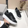 Designer Casual Shoes Platform Gym Shoes Women Nylon Sneaker Travel Leather Lace-up Trainers Letters Thick Bottom Shoe Flat Lady Sneakers size34-46