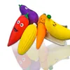 Jeux de nouveauté jouets décompression presser les légumes et la pression de libération de banane jouet TPR pour enfants et adultes cadeau amusant