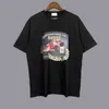 RHUDE F1 TシャツレーシンググランプリックスサーキットDEモナコHDプリント11コットンルーズTシャツトップショートスリーブクラシックデザイナーラグジュアリーエクストリームスポーツメンズレディースTシャツM4KE