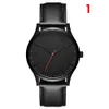 Watch Luxury 2022 Male Sport Quartz Wrist Watches Stainless Steel Case Leather Band Business Clock