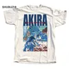 Akira 1988 Natural TShirt V7 Manga KOtomo Tokyo 100% Cotton male brand teeshirt men summer cotton t shirt 220526