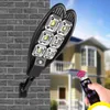 160COB Solar Led Street Light Waterproof Smart Remote Control PIR Motion Sensor Lamp 1500W Outdoor Garden Security Wall Light 220531