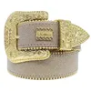 Ceintures de mode Beltes pour femmes créatrices pour hommes BB Simon Rignestone Belt With Bling Rhinestones comme cadeau TQ39