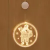 Christmas Decorations Lights 3D Round Led Warm For Home Merry Gifts Navidad Noel Decoration 2022ChristmasChristmas