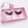 Natuurlijke valse wimpers lange en volledige make -up 3D faux mink strip lashes extensie super donzige dikke wimpers