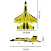 RC Foam Aircraft SU 35 Plane 2 4G Radio Control Glider Remote Fighter Airplane Boys Toys for Children 220713