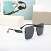 مصمم العلامة التجارية الشمسية نظارات عالية الجودة النساء الرجال نظارات المرأة الشمس الزجاج uv400 عدسة للجنسين مع مربع