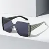 Vintage frauen luxus sonnenbrille männer marke schwarz quadrat mode shades uv400 übergroße sonne gläsergradient für männliche coole cx220325