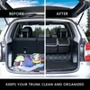 Bilarrangör Auto Space Saving Hanging Foldble SUV Backseat Laststamlagring Organiscar