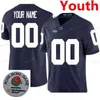 NIK1 gestikte Custom 1 KJ Hamler 11 Micah Parsons 12 Mac Hippenhammer 13 Michael Johnson Jr. Penn State Nittany Lions College Youth Jersey