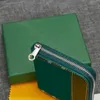 本物のLuxurys最高品質の財布カードホルダーMatignon Mini Designerシングルウォレットメンズ女性ホルダーコイン卸売ギフトキーポケットインテリアスロットクラッチバッグ