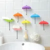 3pcs/lot işaretsiz yumruksuz şemsiye kancası kendi yapışkan kanca duvar kapısı giysi askısı anahtar askısı kanca banyo mutfak rafı