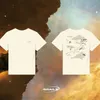 Grailz Vibe Style Minorité Américaine High Street Broderie Impression Lavé Vieux T-shirt À Manches Courtes En Vrac Hommes Marque De Mode D'été