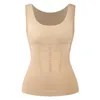 Damesvormers Camisole Body Shaper Women Opgevuld Shapewear Compressie shirt met pads taille trainer buik afslank tanktops naadloze cors