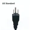 2023 Smart Electric Scooter Charging Cable för NineBot av Segway Max G30 G30E G30D Kickscooter EU US Standard Plug -tillbehör6561332