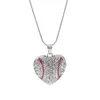 Diamond Baseball Kettingen Feestartikelen Softbal Liefde Hart Hanger Ketting