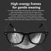 سماعات الهاتف الخليوي E11 النظارات الذكية TWS اللاسلكية بلوتوث BoneConduction نمط مقاوم للماء سماعة رأس رياضية النظارات الشمسية Mp3 تشغيل الموسيقى 230206