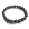 Olika Natural Energy Stone Handgjorda Beaded Strands Charm Armband för Män Kvinnor Party Club Yoga Sports Smycken