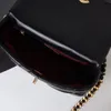 5A 9A top quality classic 19 flap Crossbody Designer Bags Luxurious Designers Women handbag gold chain shoulder purse lamskin leather envelope clutch black wallet