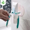 Sublimação 1 PC PC de Toothbrush Titular De Dentífrico De Dores De Armazenamento De Armazenamento De Shaver Dente Brush Dispenser Banheiro Organizador Acessórios Ferramentas