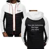 Spring Autumn Hoodies męski samochód anime zabawny druk Wysokiej jakości bawełniane męskie kurtki z kapturem Hip Hop Casual Tracksuit 220615