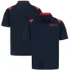 F1 Team Racing Polo Shirt T-shirt Formuła 1 fani wyścigowe kombinezon wyścigowy T-shirt krótkie rękawowe letnia moda męska koszulka motocross motocross