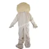 Christmas Beige Lion Mascot Costumes High quality Cartoon Character Outfit Suit Halloween Outdoor Theme Party Adults Unisex Dress