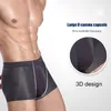 Pantalones cortos masculinos bamboowear bamboo boxer boxeh short resumen de microfibra ropa interior estiramiento xin-