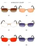 GVB17022 Luxury Square Diamond Sun Gafass Rectáne Rectángulo Sun Gafas de sol 2022 NUEVA LLEGA