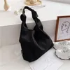 Evening Bags Lazy Wind Nylon Women's Tote Bag Korean Version Tide Waterproof Lady Messenger Large Capacity Shoulder BagEvening