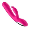 NXY Vibratörler Klitoral Vajina Stimülasyon Bunny Kulak Seks Oyuncak Isıtma Tavşan Kadınlar için 10 Hızlar G Spot 0411