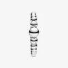 Neue Marke String of Beads Ring 925 Sterling Silber Stapelring mit Blasendetails für Frauen Trauringe Modeschmuck