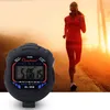 Classic Timers Waterproof Digital Professional Handheld LCD Sports Stoppwatch Timer Stop Watch With String for Sports