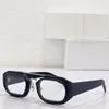 新しいユニークなメンズレディースサングラスSPR01Wファッション人気の透明レンズレディサングラス屋外ドライビングオリジナルボックス