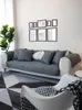 Stuhlabdeckungen Wohnzimmer vier Jahreszeiten Baumwollsofa Kissen moderne Einfachheit dunkle Farbe Botanik Handtuch Armlehnen Handtuchstuhl