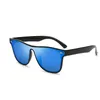 Mode Full Frame Zonnebril voor Mannen Vrouwen Designer Zomer Gespiegelde Zonnebril Hoge Kwaliteit Brillen Outdoor UV400 Shades met gevallen