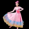 Stage Wear Spanish Dress Girls Flamenco Dance Costumes Bullfight Gypsy Skirt Children Chorus Performance Clothing Dresses DL5725