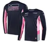 F1 2023 Racing Team Uniforms Summer Men's Long-Sleeved snabbtorkande T-shirt Formel 1 Samma racinguniformer kan anpassas