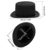 Boinas steampunk mass top para halloween gay jazz hatberets