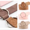Belts Fashion Womens Designer Round Casual Ladies For Modeling Without Buckles Leather Belt Cinturon MujerBelts