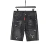 Designer Motorrad Biker Ripped Herren Kurze Jeans Hochwertige Mode Lässig Hip Hop Streetwear Atmungsaktive Männer Denim Shorts Hosen