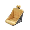 Coussin de siège semi-fermé confortable pour chaise de bureau Coussin anti-douleur Sciatique Sièges de blanchisseur avec dossier et coussin 220406